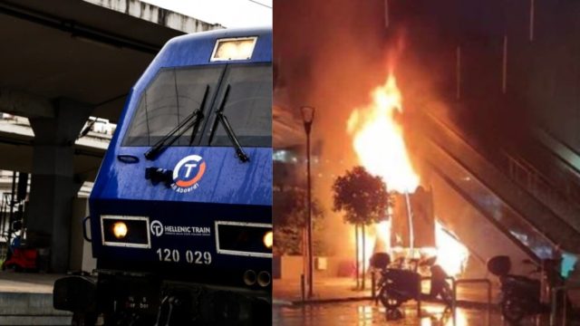 Hellenic Train: Καθυστερήσεις και ακυρώσεις δρομολογιών τρένων από Πειραιά και Αθήνα λόγω της κακοκαιρίας- Φωτιά στις σκάλες του ΗΣΑΠ