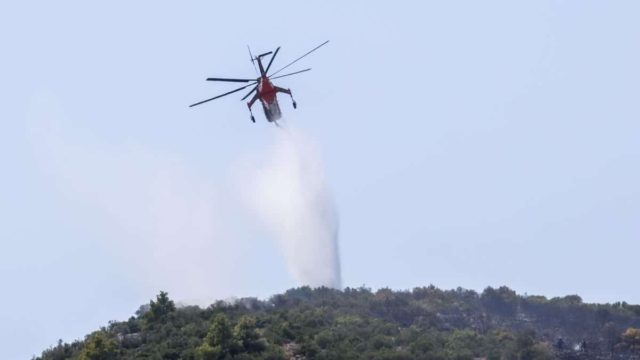 Φωτιά ξέσπασε στη Μεσσηνία – Επιχειρούν επίγειες και εναέριες δυνάμεις της Πυροσβεστικής