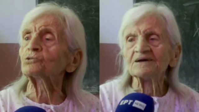 «Τσακίζει» καρδιές 100χρονη γιαγιά που επιβίωσε από τις πλημμύρες: «Περάσαμε πολέμους, πείνα, τούτο το κακό, πρώτη φορά στη ζωή μου» (video)