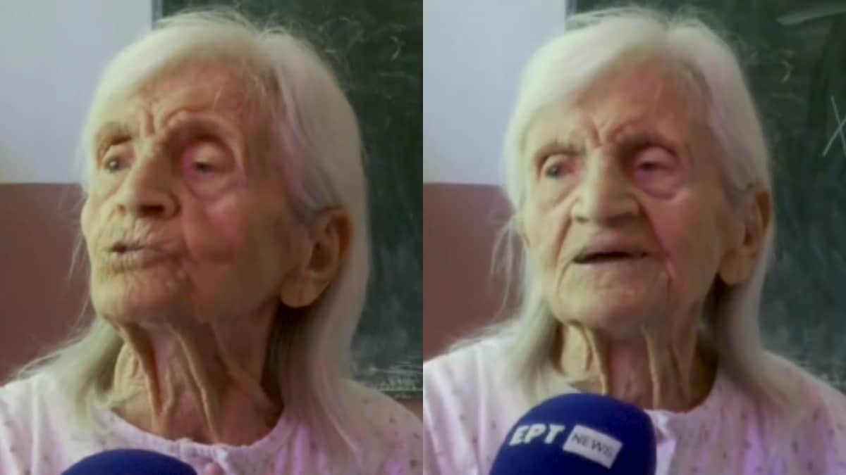 «Τσακίζει» καρδιές 100χρονη γιαγιά που επιβίωσε από τις πλημμύρες: «Περάσαμε πολέμους, πείνα, τούτο το κακό, πρώτη φορά στη ζωή μου» (video)