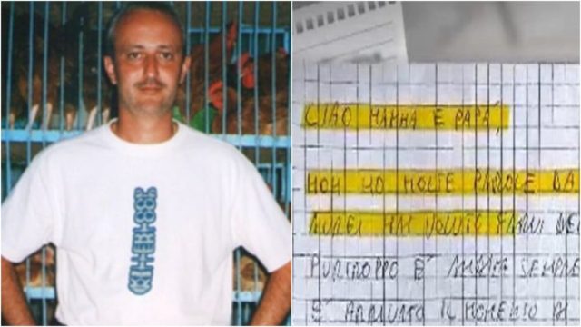 Ούτε σενάριο ούτε φάρσα: Ιταλός άφησε πριν 10 χρόνια γράμμα στην οικογένειά του ότι θα αυτοκτονήσει αλλά τελικά έζησε στην Πάτρα (video)