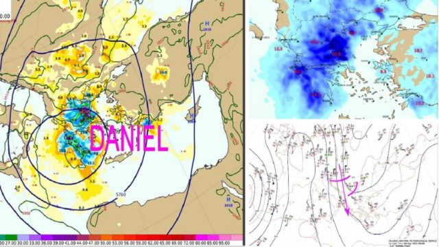 Καιρός: Έρχεται η κακοκαιρία «Daniel»! Σε τρεις φάσεις η εξέλιξή της – Οι 6 περιοχές όπου αναμένονται έντονα φαινόμενα – Πότε θα «χτυπήσει» την Αττική
