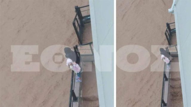 Συναγερμός στον Βόλο: Παιδιά εγκλωβίστηκαν στο πλημμυρισμένο μπαλκόνι του σπιτιού τους – Πήδηξε γείτονας για να τα σώσει