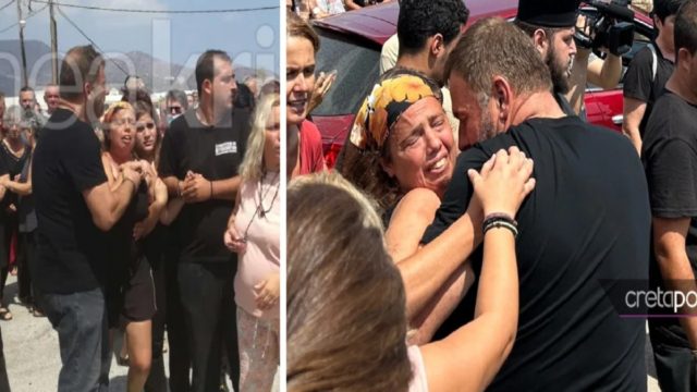 «Θέλω πίσω τον Αντώνη μου» – Οι σπαρακτικές κραυγές της αδερφής του 36χρονου στην κηδεία (Video)