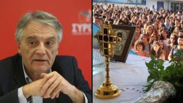 Κώστας Πουλάκης (ΣΥΡΙΖΑ): «Να καταργηθεί η προσευχή στα ελληνικά σχολεία»