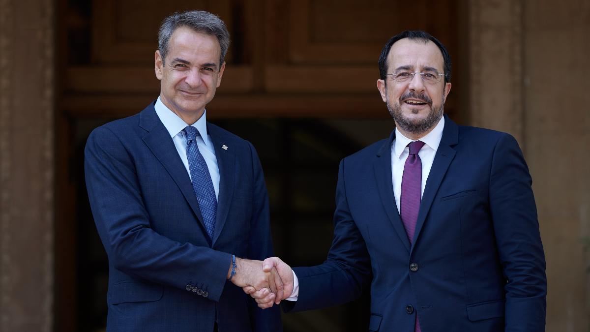 Κυριάκος Μητσοτάκης από την Κύπρο: «Κρίσιμοι οι επόμενοι μήνες για τα ελληνοτουρκικά» (photos)