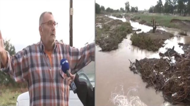 «Στα χαμένα» κάτοικος της Λάρισας: «Η Θεσσαλία διαλύθηκε, τα χωράφια μας έχουν δύο μέτρα νερό – Θα πεθάνουμε» (video)