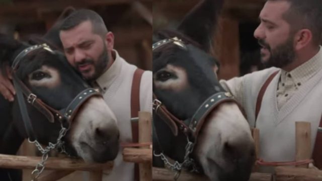 «Φάρμα»: Κυκλοφόρησε το νέο τρέιλερ με τον Λεωνίδα Κουτσόπουλο αγκαλιά με το γαϊδουράκι του