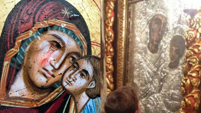 Δάκρυσε η εικόνα της Μεγαλόχαρης για τον 4χρονο καρκινοπαθή: Το συγκλονιστικό θαύμα της Παναγίας στην Λέρο που έσωσε ένα αγόρι με όγκο στον εγκέφαλο