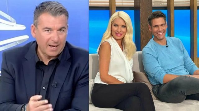 «Θα πάρεις αυτό που σου αξίζει…» – Το “καρφί” της Ελένης Μενεγάκη στον Δημήτρη Ουγγαρέζο με αφορμή τον… υπαινιγμό του Γιώργου Λιάγκα (Video)