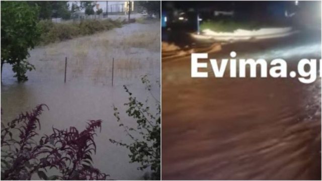 «Θεομηνία» σε Καρδίτσα, Εύβοια, Πελοπόννησο: Νέα μηνύματα από το 112 – 1.200 οι κλήσεις στην Πυροσβεστική (videos-photos)