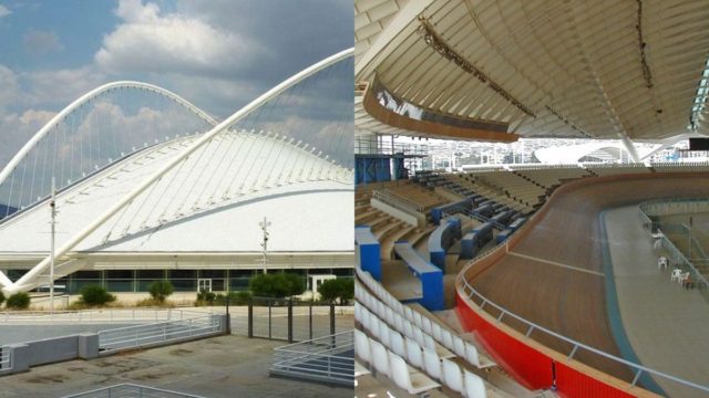 Κλειστό το Ολυμπιακό Στάδιο και το Ποδηλατοδρόμιο λόγω προβλημάτων στατικότητας στο στέγαστρο Καλατράβα