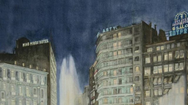 Νοσταλγικές εικόνες από την παλιά Ομόνοια μέσα από ένα εικαστικό ημερολόγιο