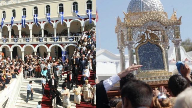 Kατάθεση ψυχής προς την Μητέρα του κόσμου και Κυρά της Τήνου: «Η Παναγία άκουσε τις σιωπές μας, ένιωσε τα πένθη και τις απώλειες…»
