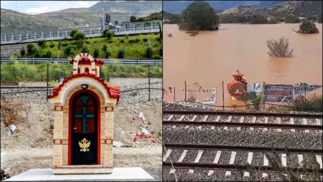 Σοκ και δέος: Τα νερά του Πηνειού στο σημείο του δυστυχήματος στα Τέμπη – Η μία τραγωδία “συναντά” την άλλη (Video)