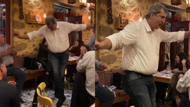 Αποθεώθηκε ο Παύλος Πολάκης: Το βαρύ κι ασήκωτο ζεϊμπέκικο του βουλευτή που καταχειροκροτήθηκε (video)