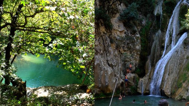 Πολυλίμνιο: Η γαλάζια λίμνη της Ελλάδας με τους μαγευτικούς καταρράκτες βρίσκεται στη Μεσσηνία