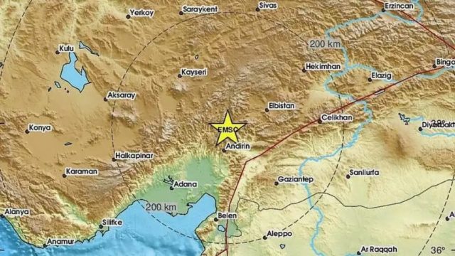 Νέος ισχυρός σεισμός 4,6 Ρίχτερ στην Τουρκία – «Ταρακούνησε» το Καχραμανμάρας