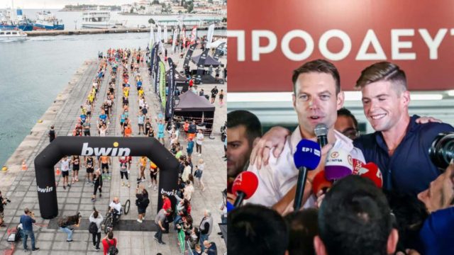 Στις Σπέτσες ο Στέφανος Κασσελάκης με τον σύντροφό του – Ο Τάιλερ θα τρέξει 5 χλμ στο Spetses Mini Marathon