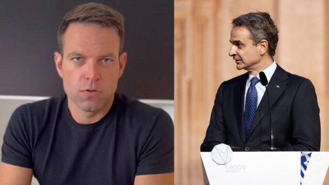 Bίντεο Κασσελάκη από τις Σπέτσες: «Το στέγαστρο του ΟΑΚΑ έγινε σύμβολο κατάρρευσης, ο Μητσοτάκης ανακοίνωσε συντήρηση το 2021 – Η παρακμή της χώρας τελειώνει»