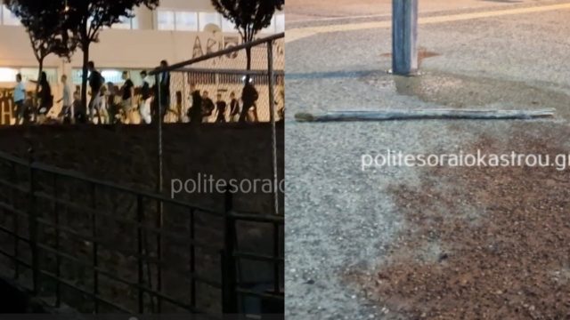 Άγρια συμπλοκή ανηλίκων στη Θεσσαλονίκη: Βγήκαν μαχαίρια, ξύλα και πέτρες μετά από παρενόχληση κοριτσιών (video-photos)