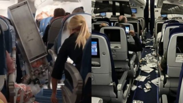 Ταξίδι «εφιάλτης»: Ούρλιαζαν όλοι οι επιβάτες – Κεραυνός χτυπάει αεροπλάνο και αμέσως…