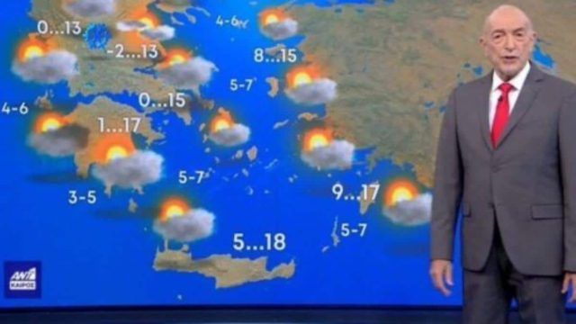 Ηχηρή «καμπάνα» από Τάσο Αρνιακό: «Τοπικές βροχές και καταιγίδες – Συνεχίζονται οι μπόρες στα…»