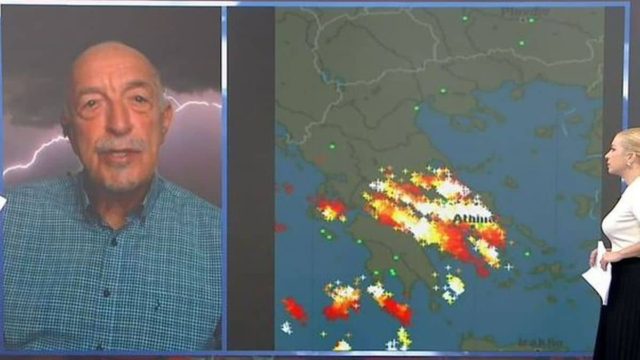 «Κεραυνοί παντού! 48 ώρες η Αττική στο κόκκινο…»: Θρίλερ από τον Τάσο Αρνιακό για τον καιρό