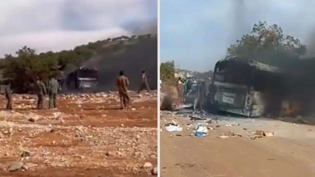 Τραγωδία στη Λιβύη: Τρεις νεκροί και δύο αγνοούμενοι Έλληνες στρατιωτικοί μετά από φρικτό τροχαίο – Βίντεο με το φλεγόμενο λεωφορείο μετά το δυστύχημα