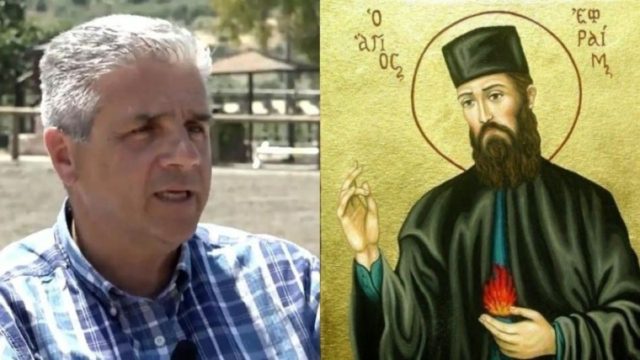 Βάιος Σύρρος: «Πήγα στον Άγιο Εφραίμ, έβαλα το λαδάκι με το βαμβάκι πάνω στον όγκο και ξαφνικά μύρισε παντού μύρο» – H συγκινητική του εξομολόγηση για τον καρκίνο του οισοφάγου (Video)