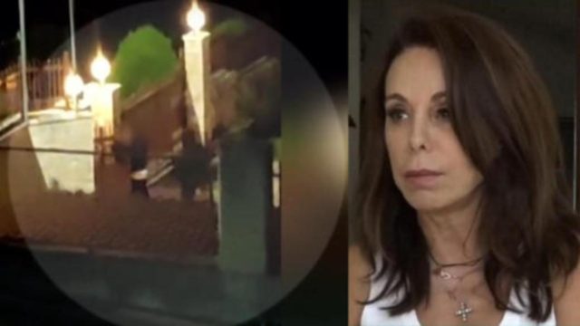 Βούλα Πατουλίδου: Βίντεο ντοκουμέντο από τη στιγμή της διάρρηξης στο σπίτι της – «Ξήλωσαν καλώδια, τα πάντα… να ‘ναι καλά ο γείτονας»