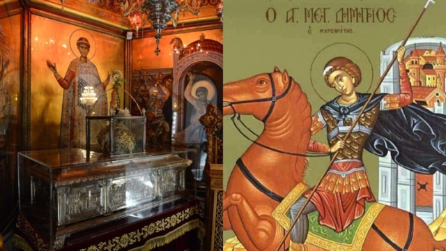 Το μέγα θαύμα του Αγίου Δημητρίου: «Έσωσε τους Χριστιανούς και η πυρίτιδα έσκασε στα χέρια των Τούρκων…»