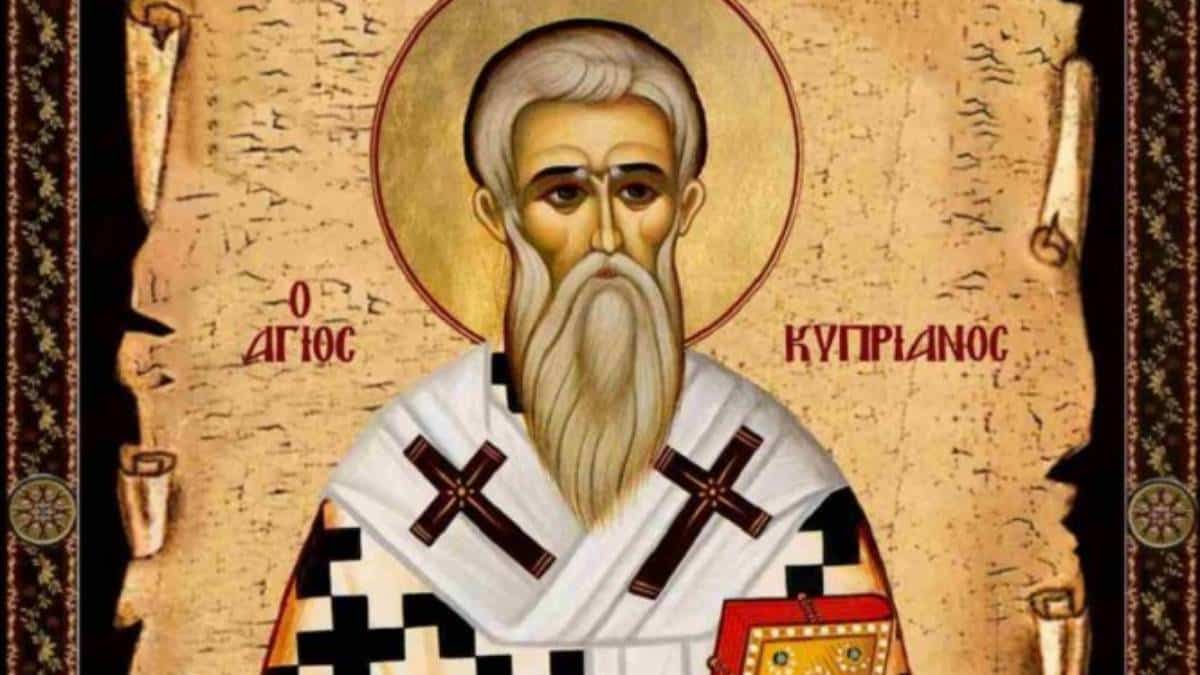 Άγιος Κυπριανός: Ο μάρτυρας της χριστιανικής εκκλησίας που τιμάται σήμερα (2/10) – Ο βίος του και η Αγία Ιουστίνη