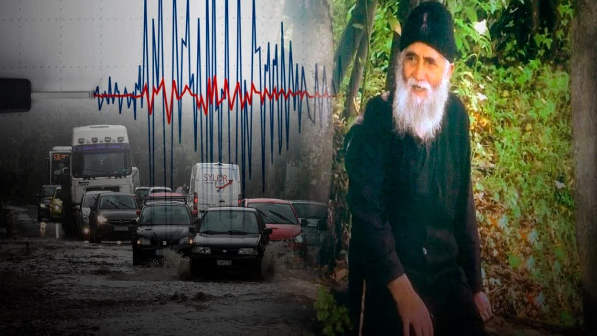 «Όλοι θα υποφέρουν!»: Τρεμούλιασμα από την προφητεία του Αγίου Παϊσίου για τον σεισμό και τις πλημμύρες