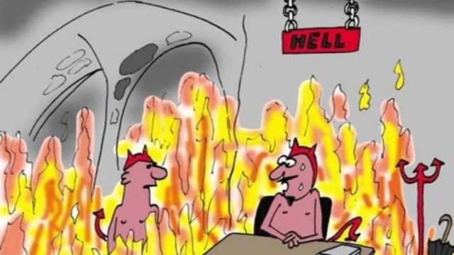 Ένας Έλληνας πεθαίνει και φτάνει στο ρεσεψιόν της κόλασης… Το ανέκδοτο της ημέρας (25/10)