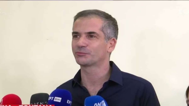 Κώστας Μπακογιάννης από νωρίς στην κάλπη: “Ψηφίζουμε για το μέλλον και το αύριο. Να προτρέψω όλους πριν τη βόλτα τους να περάσουν από τις κάλπες.”