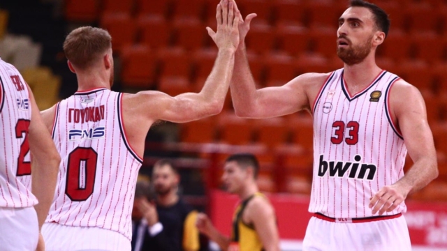 Basket League: Ίδρωσε αλλά «λύγισε» την ΑΕΚ ο Ολυμπιακός! (Video)