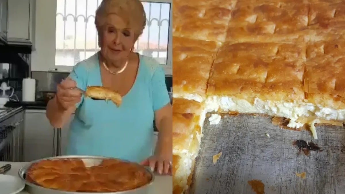 Ούτε ψίχουλο δε θα μείνει: Η πιο εύκολη και αφράτη τυρόπιτα από τη Βέφα Αλεξιάδου