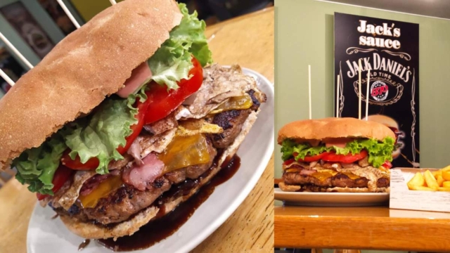 Διαστημικό… μπιφτέκι: Το xxxl large burger που έχει ξετρελάνει την μισή Αθήνα
