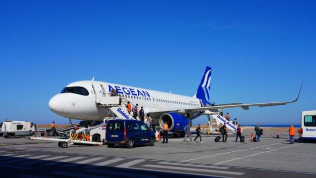 Aegean: Δρομολόγιο που εξυπηρετεί δύο από τις μεγαλύτερες πόλεις της Ελλάδας