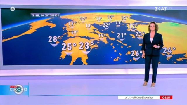 Καιρικός «κρότος» από Χριστίνα Σούζη: «Βροχές από το μεσημέρι σε…»