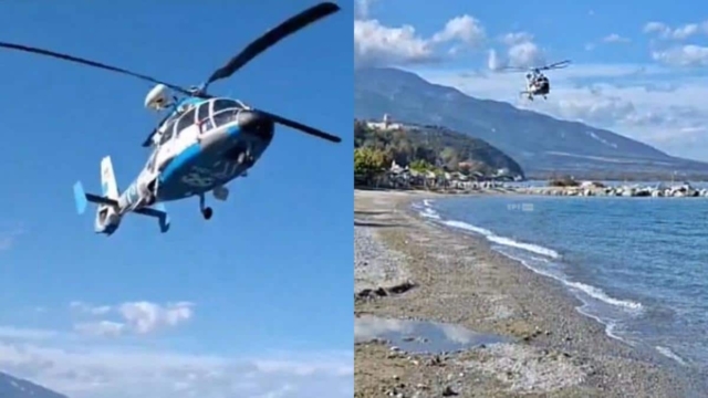 Βίντεο-ντοκουμέντο από τη χαμηλή πτήση ελικοπτέρου του Λιμενικού στον Πλαταμώνα – Τραυμάτισε 42χρονη γυναίκα
