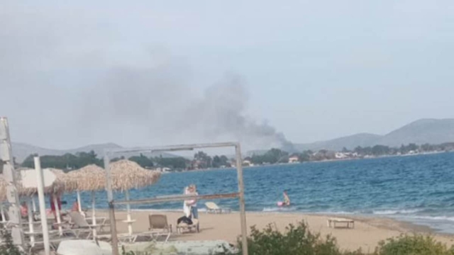 Φωτιά στον Σχοινιά Μαραθώνα – Συναγερμός στην Πυροσβεστική