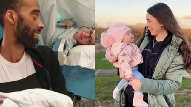 Γέννησε πρόωρα για να προλάβει ο καρκινοπαθής σύντροφός της να αγκαλιάσει την κόρη τους – Ο «Γολγοθάς» που ακολούθησε ραγίζει καρδιές