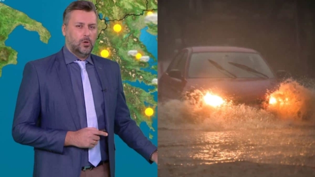 «Χαστούκι» από Γιάννη Καλλιάνο: Έρχεται κακοκαιρία εξπρές με ισχυρές βροχές και καταιγίδες