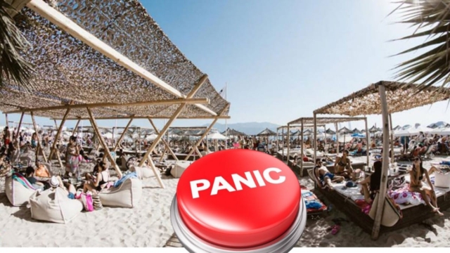 Σαν ποντίκι στην φάκα πιάστηκε beach bar που είχε «panic button» για την… εφορία