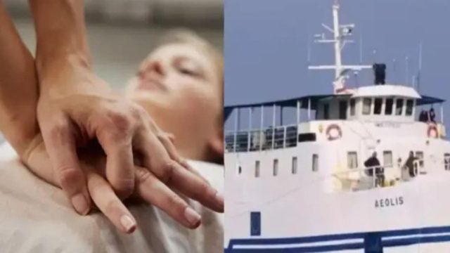 Ήρωας στρατιωτικός: Έκανε ΚΑΡΠΑ μέσα στο πλοίο «ΑΙΟΛΙΣ» και έσωσε τη ζωή γυναίκας που ταξίδευε προς τον Άη Στράτη