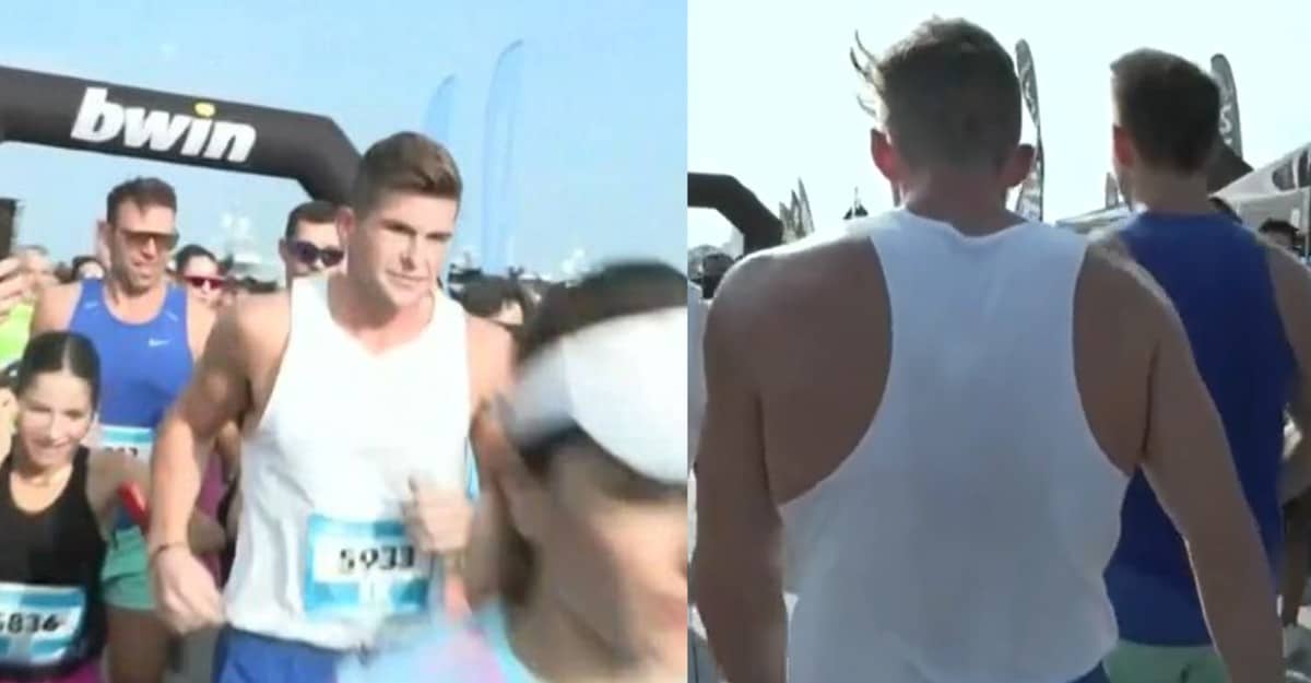 Κασσελάκης και Tyler έτρεξαν στο Spetses Mini Marathon και τερμάτισαν μαζί