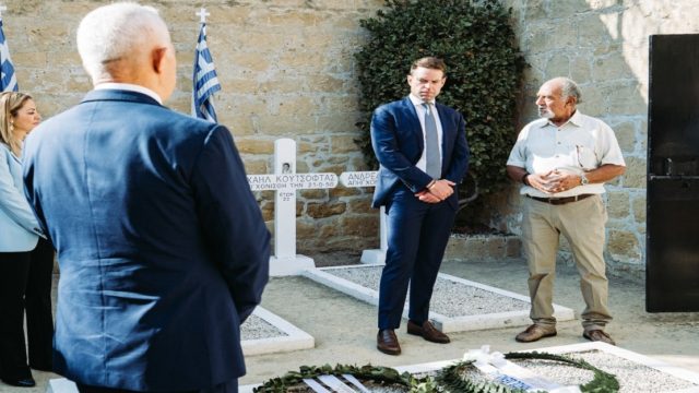 Στέφανος Κασσελάκης: Επίσκεψη στα Φυλακισμένα Μνήματα και τον Τύμβο της Μακεδονίτισσας στην Κύπρο