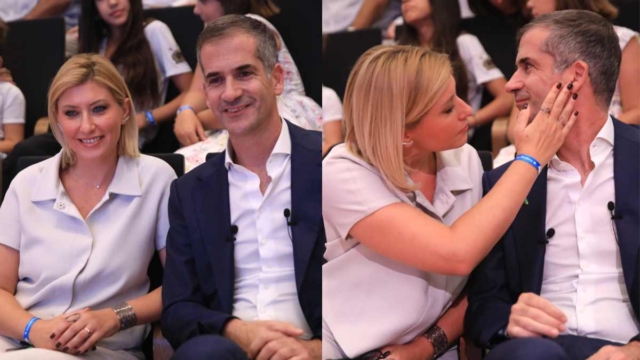 «Στρατιωτάκια» ο Κώστας Μπακογιάννης και η Σία Κοσιώνη: O απαράβατος «κανόνας» που τηρούν στο γάμο τους
